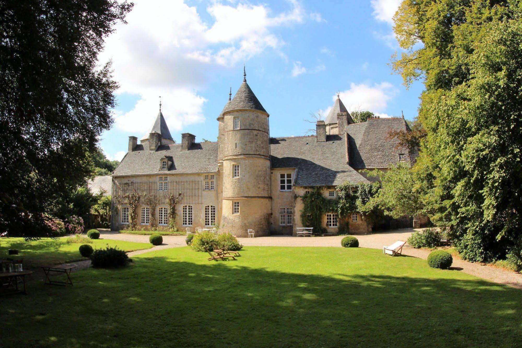 Chateau De Flottemanville Exterior foto